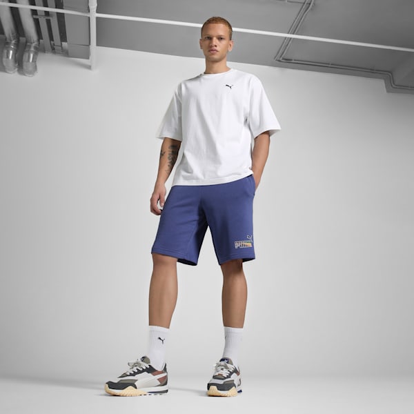 Love United Men's 10" Shorts, Blue Crystal, extralarge-IND